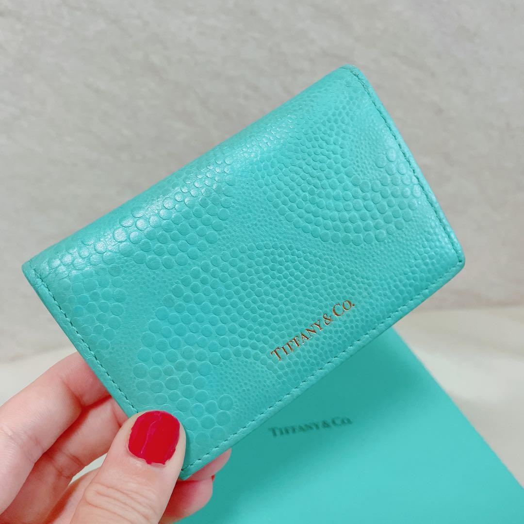 ティファニー 名刺入れ カードケース TIFFANY - メルカリ