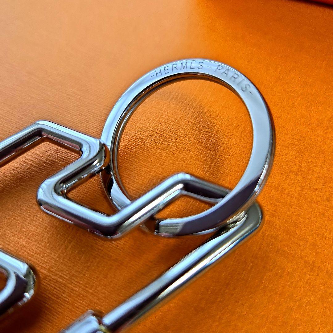 新品未使用 Hermes エルメス キーリング キーホルダー H・トゥ