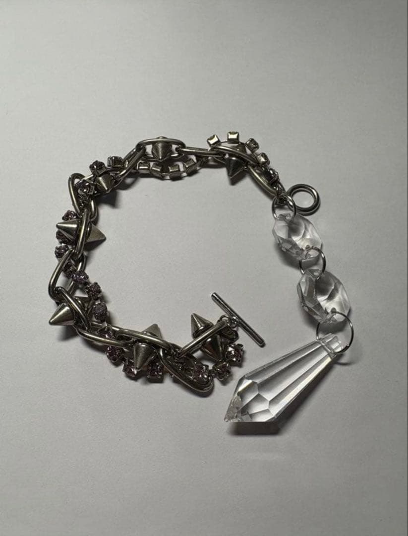 MASU スパイククリスタルブレスレット MASU(エムエーエスユー)のRAINDROP BRACELET CRYSTALの通販｜PALETTE