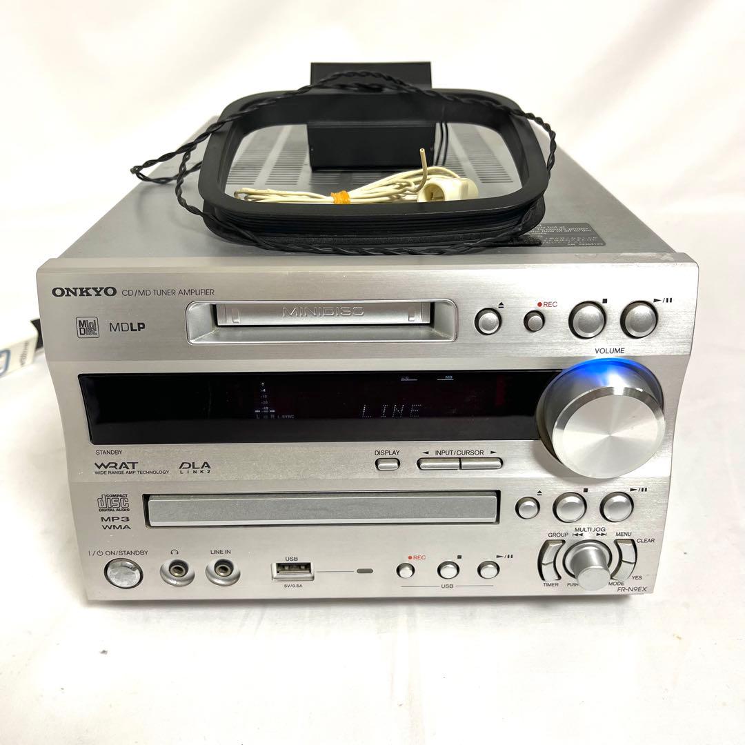 【送料込み】ONKYO オンキョー ＣＤ/ＭＤ チューナーアンプ FR-N9EX Amazon.co.jp: ONKYO CD/MDチューナーアンプ FR-N9NX(S) : 家電＆カメラ