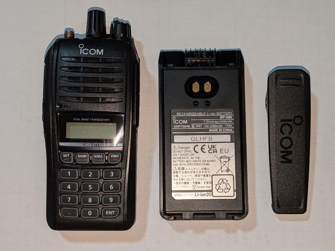IC-T10　アマチュア無線 IC-T10 アマチュア無線機 144/430MHz 5W アイコム (ICOM) - 山本無線