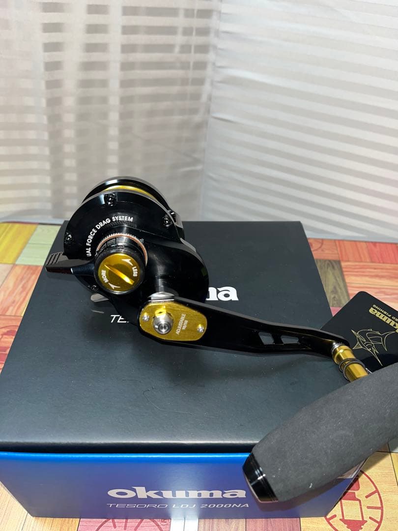 okuma TESORO LDJ 2000NA ベイトリール Okuma Tesoro LDJ Lever Drag Jigging Reels – CharkBait!