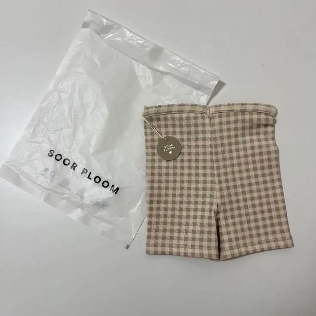m*e様 SOOR PLOOM ギンガムチェックパンツ クラウド ◇[poche-gs-ezpt] solamonat poche(ソラモナポッシェ) ギンガム