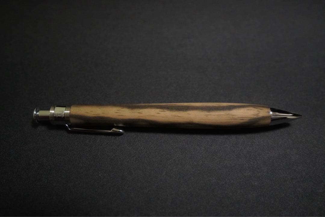 工房楔 ペンシル楔 シャーペン 0.5mm 黒柿