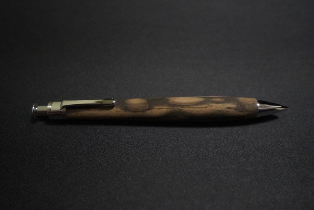 工房楔 ペンシル楔 シャーペン 0.5mm 黒柿