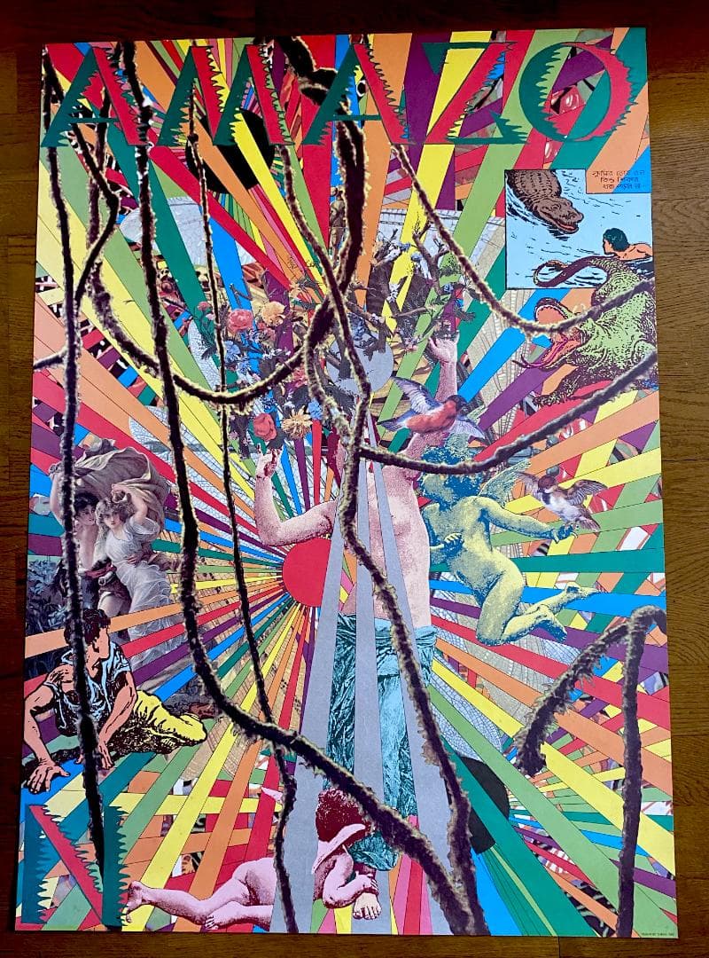 レ*オ様 横尾忠則　ポスター「AMAZON、アマゾン」 1989年 レ*オ様 横尾忠則 ポスター「AMAZON、アマゾン」 1989年 【公式通販】