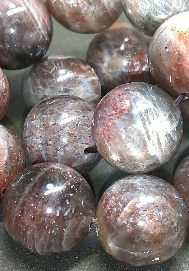 いろはTA様。専用 想-⑭【大玉 ブラックサンストーン】14～13.5㍉玉 日本銘石 正規品 厄除け お守り ペンダント