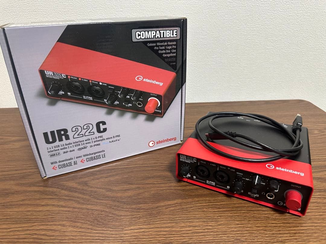 Steinberg UR 22 C オーディオインターフェース Amazon.co.jp: Steinberg スタインバーグ - USB 3.0 / USB Type-C 対応