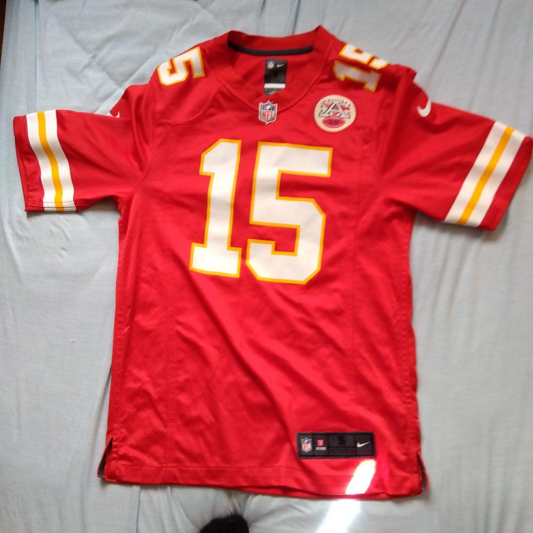 カンザスシティ・チーフス　マホームズ　ユニフォーム Sサイズ　ナイキ 苛立ったのはOCではなく試合に対してだとチーフスQBマホームズ | NFL