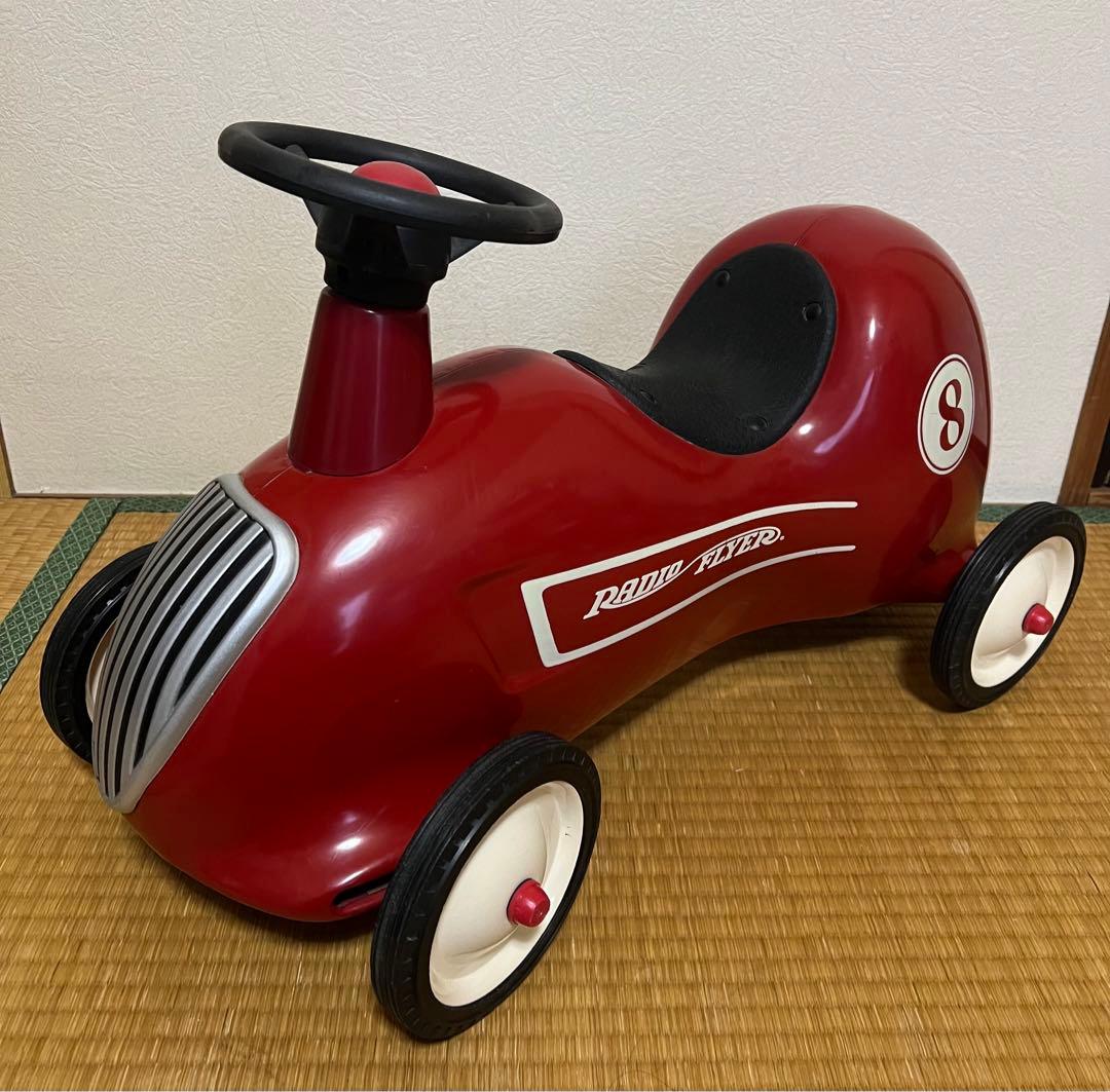 （ねこねこ）ラジオフライヤー　ロードスター　キッズ用乗用車　USED Yahoo!オークション -「ラジオフライヤー リトルレッドロードスター