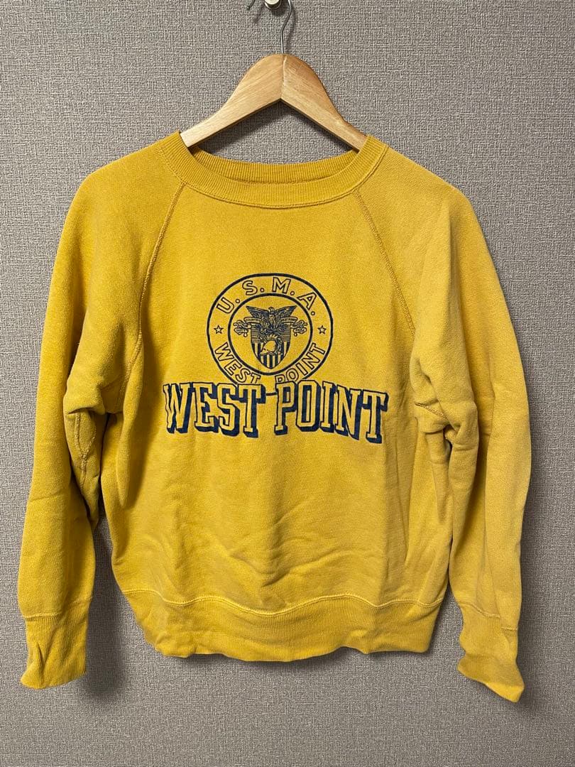 60年代　west point ビンテージスウェット 60年代 west point ビンテージスウェット