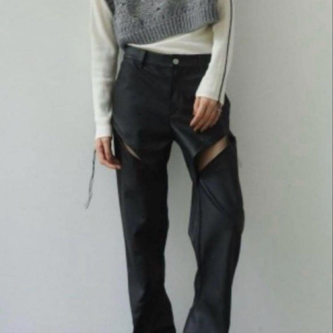 Knuth Marf 2way cut leather pants - メルカリ