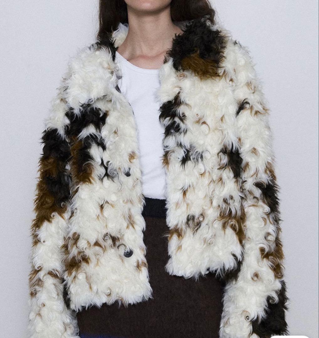 MAISON SPECIAL カールフェイクファーコート MAISON SPECIAL（メゾンスペシャル）の「Curl Faux Fur Coat/カール