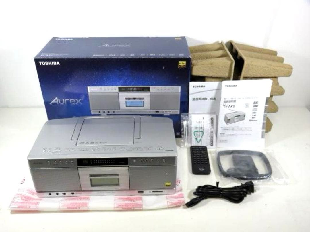 TOSHIBA Aurex TY-AK2 ハイレゾ対応SD/USB/CDラジカセ Amazon.co.jp: 東芝 ハイレゾ対応SD/USB/CDラジカセTOSHIBA Aurex TY