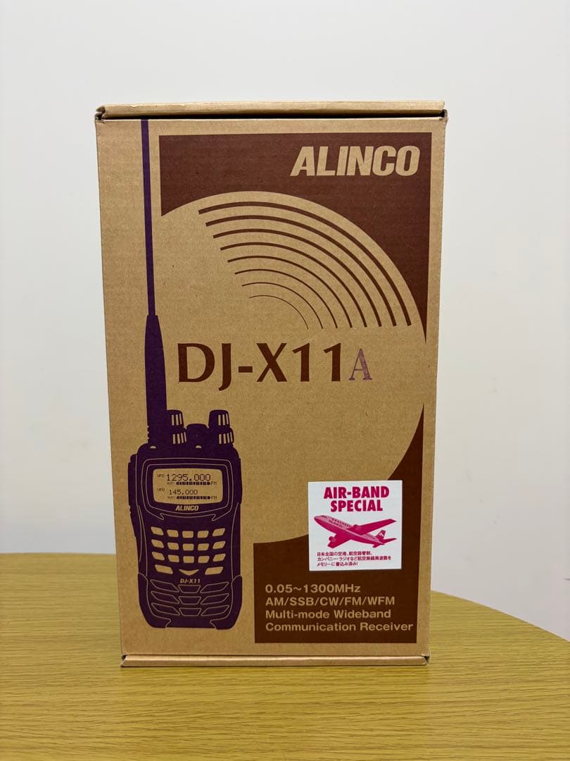 アルインコ ALINCO DJ-X11A 受信機広域レシーバー エアーバンド Amazon | ALINCO 広帯域受信機 ワイドバンドレシーバー DJ-X11
