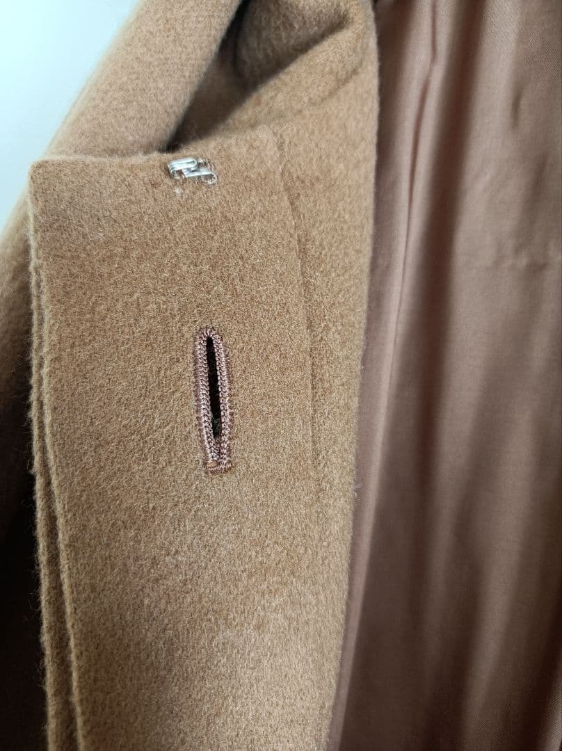 オールド ニナリッチ カシミア ロングコート - メルカリ