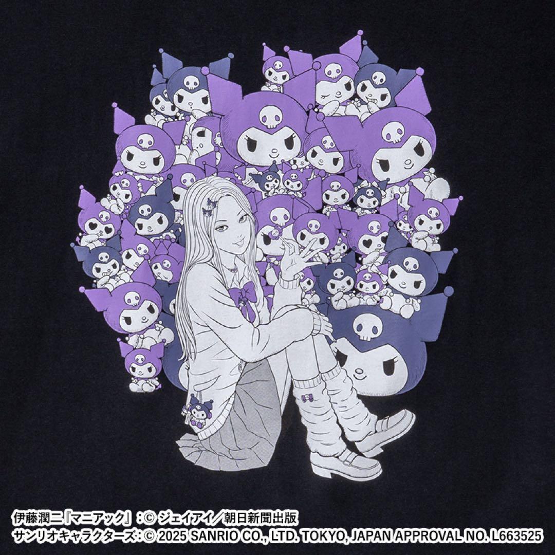 伊藤潤二 サンリオキャラクターズ ラギットTシャツ ギャル富江 富江