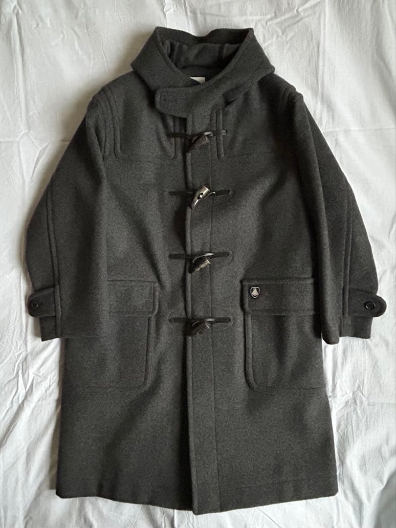 Orcival ダッフルコート サイズ2 チャコール オーシバル ORCIVAL フェイクムートンダッフルコート 2 (jk33-2502-422