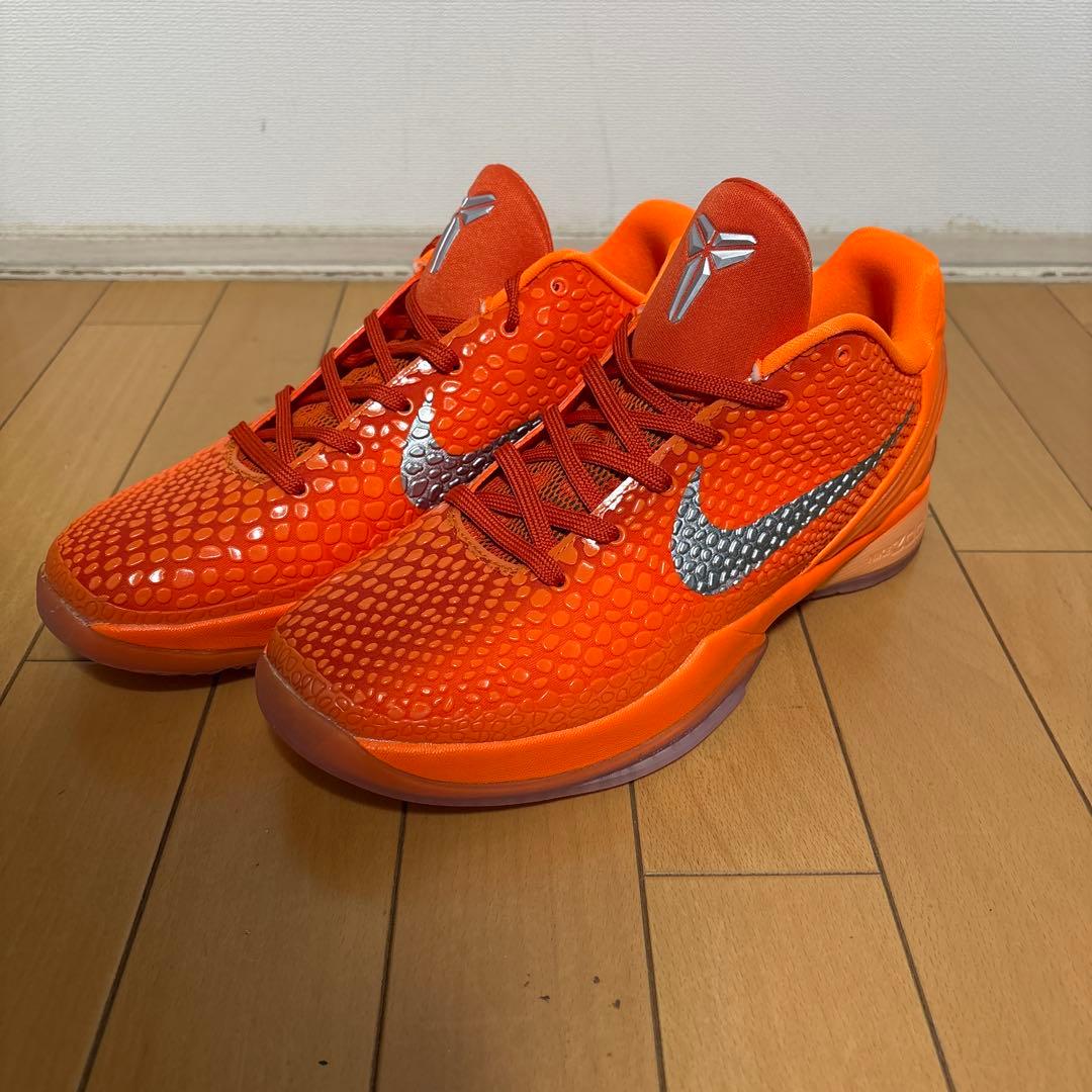シューズ(男性用) kobe6 total orange Detailed look at the Nike Kobe 6 Protro “Total Orange” dropping