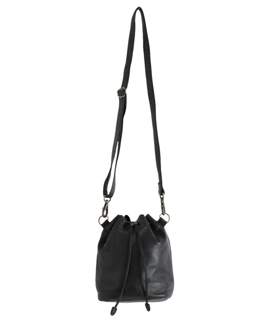 CCU refomed “KINCHAKU” CCU LEATHER BAG