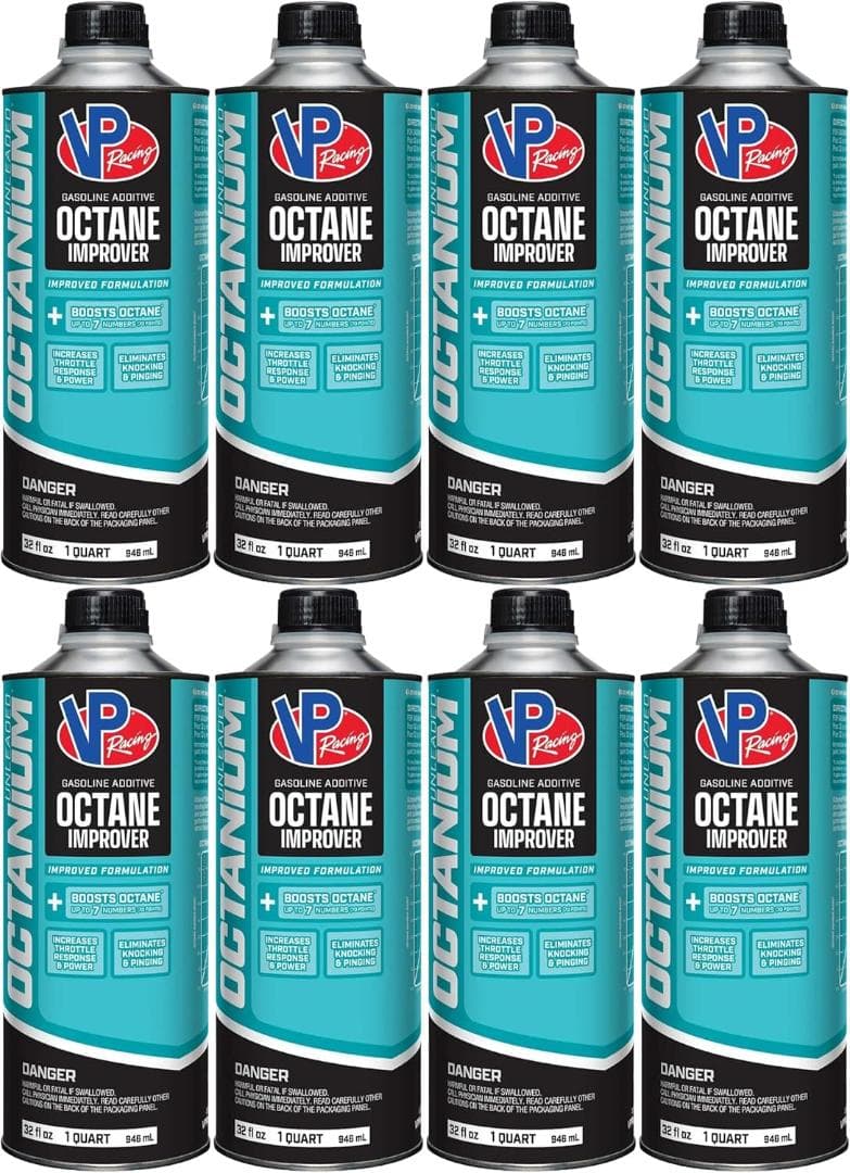 VP Racing 29505 無鉛オクタンブースター 添加剤 8本入り VP Racing 29505 VP Racing Madditive Octanium Unleaded Concentrate