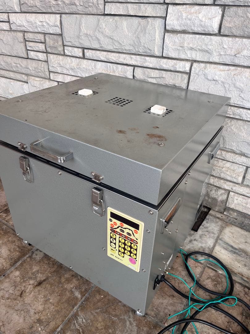 アートキルン　電気窯　SV1 陶芸　ハンドメイド　ガラス細工　色入れセット！ 小型電気窯 SV-1型 ホワイト | 陶芸ショップ.コム / 陶芸用品・陶芸