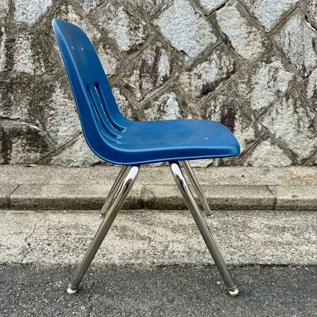 VIRCO 9000 Chair ヴァルコ ネイビー 9018 入手困難 ① - メルカリ