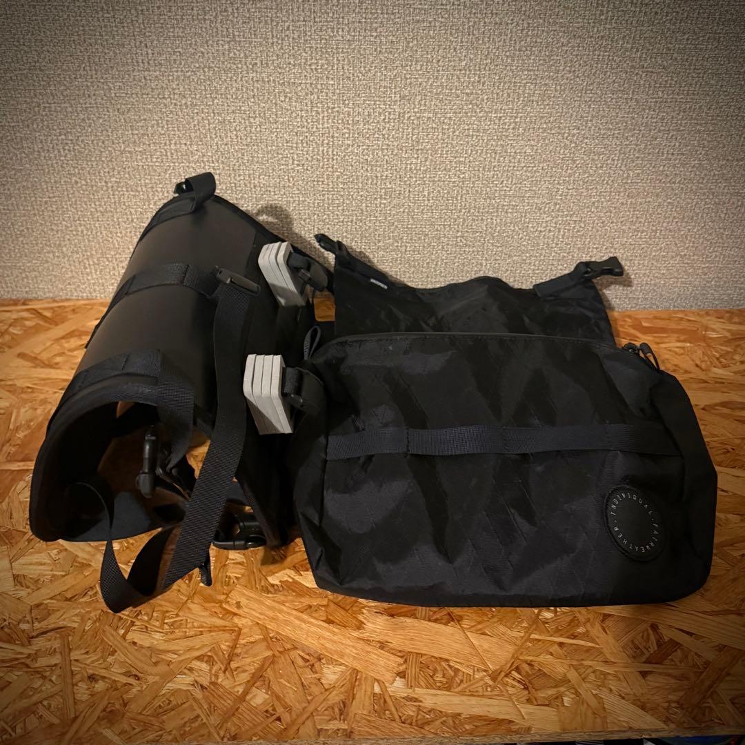 FAIRWEATHER HANDLEBAR BAG ＋ ハンドルバーバッグ FAIRWEATHER / フェアウェザー / road bar bag (x-pac black
