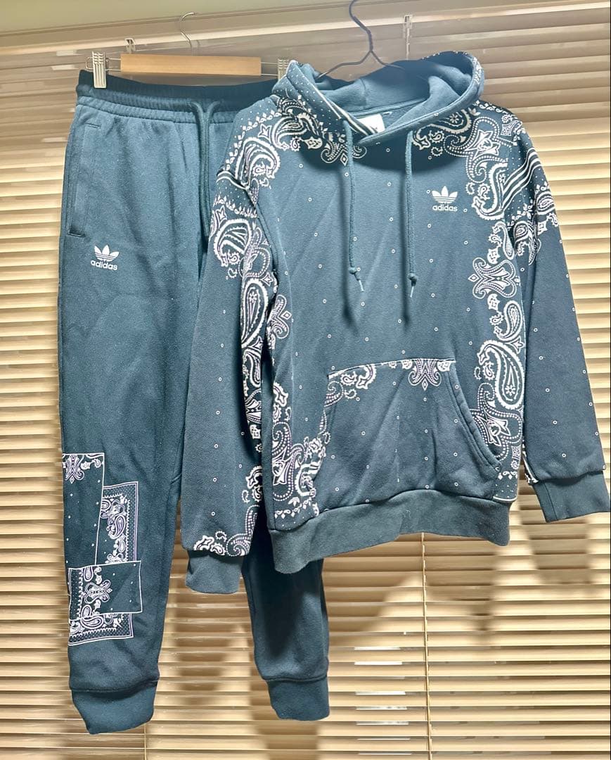 adidas セットアップバンダナ柄 フード付きジャージ XS 楽天市場】VICTORIOUS ヴィクトリアス 【バンダナ柄 トラック