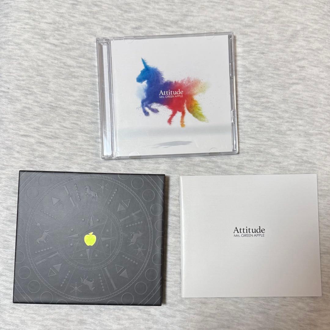 Mrs. GREEN APPLE Attitude 初回限定盤 CD+DVD Amazon.co.jp: Attitude(初回限定盤)(DVD付): ミュージック