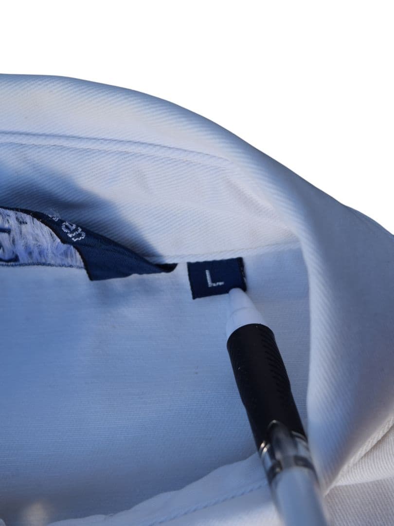 80～90s ラルフローレン 三角タグ スイングトップ 香港製 ホワイト L