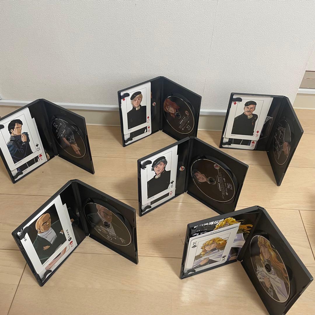 DVD 銀河英雄伝説 DVD-BOX SET1～SET4（トランプ付き）