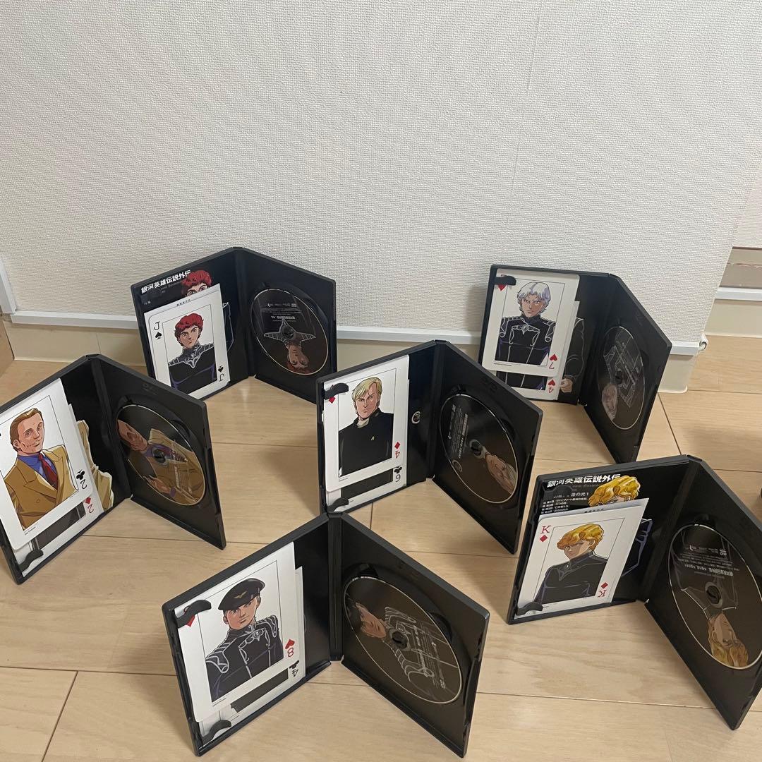 DVD 銀河英雄伝説 DVD-BOX SET1～SET4（トランプ付き）