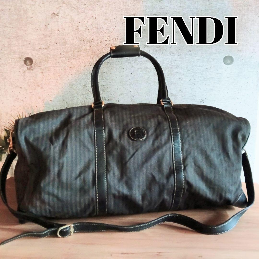 フェンディ 2way ビンテージ ショルダー ボストンバッグ レディース メンズ フェンディ FENDI バイザウェイ スモールボストン 2WAY ハンドバッグ