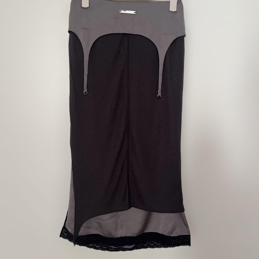 prank projectスカート PRANK PROJECT(プランク プロジェクト)｜ウールマキシプリーツスカート