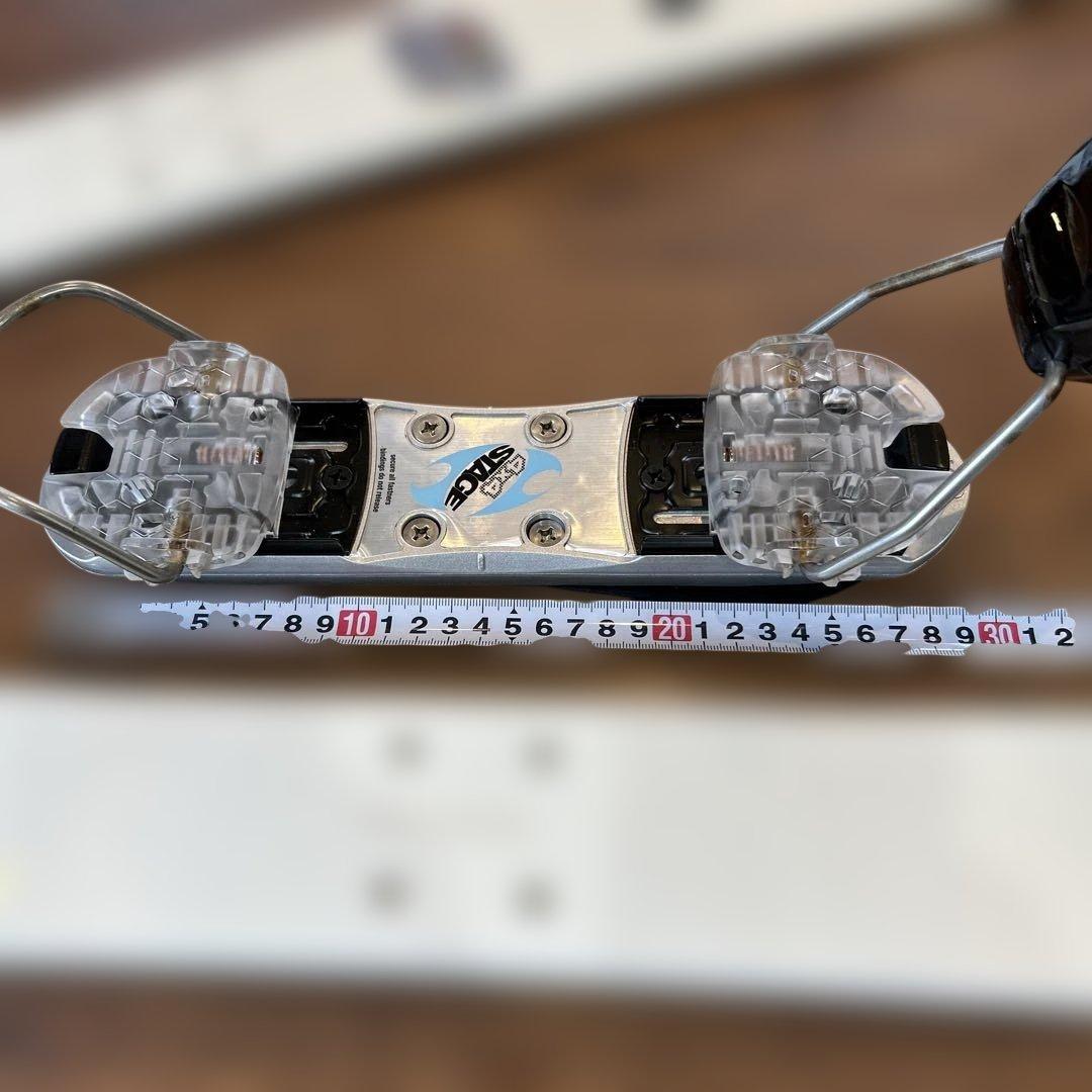 ブルーモリス 新品ショートスキー 八甲田99cm新品ビンディング 新品