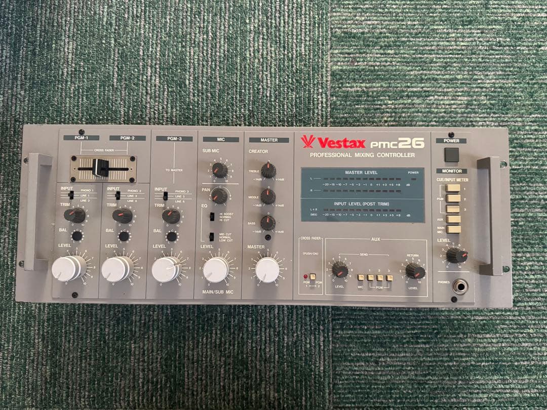 Vestax pmc26 DJミキサー 1022 VESTAX PMC-26 DJミキサー