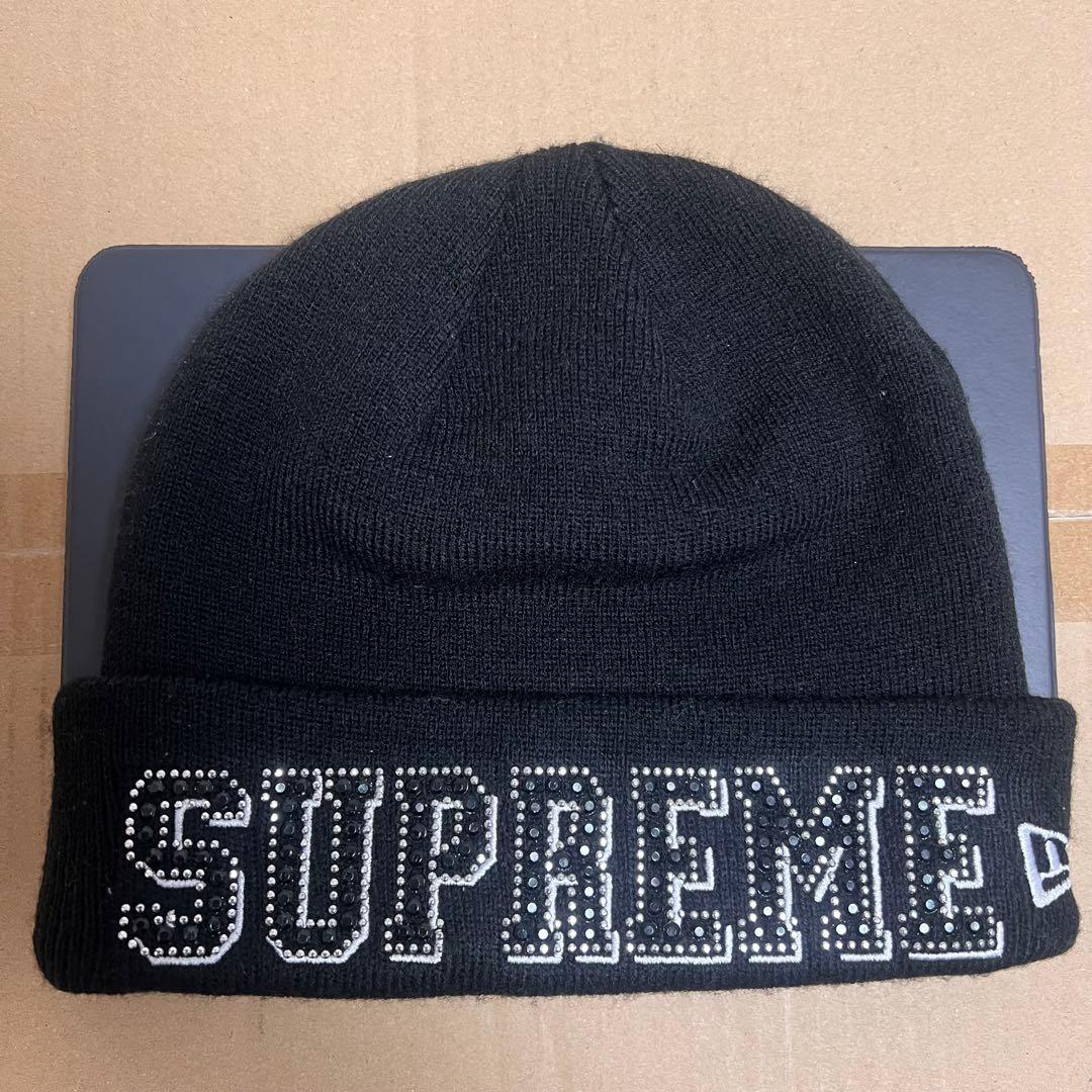 supreme New Era® Gems Beanie 【中町綾】着用モデル 中町綾 デニムのセットアップから美ウエストがチラリ！アクティブな