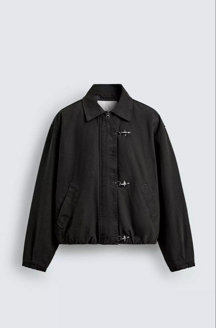 完売品] Lサイズ ZARA ファイヤーマンジャケット - メルカリ