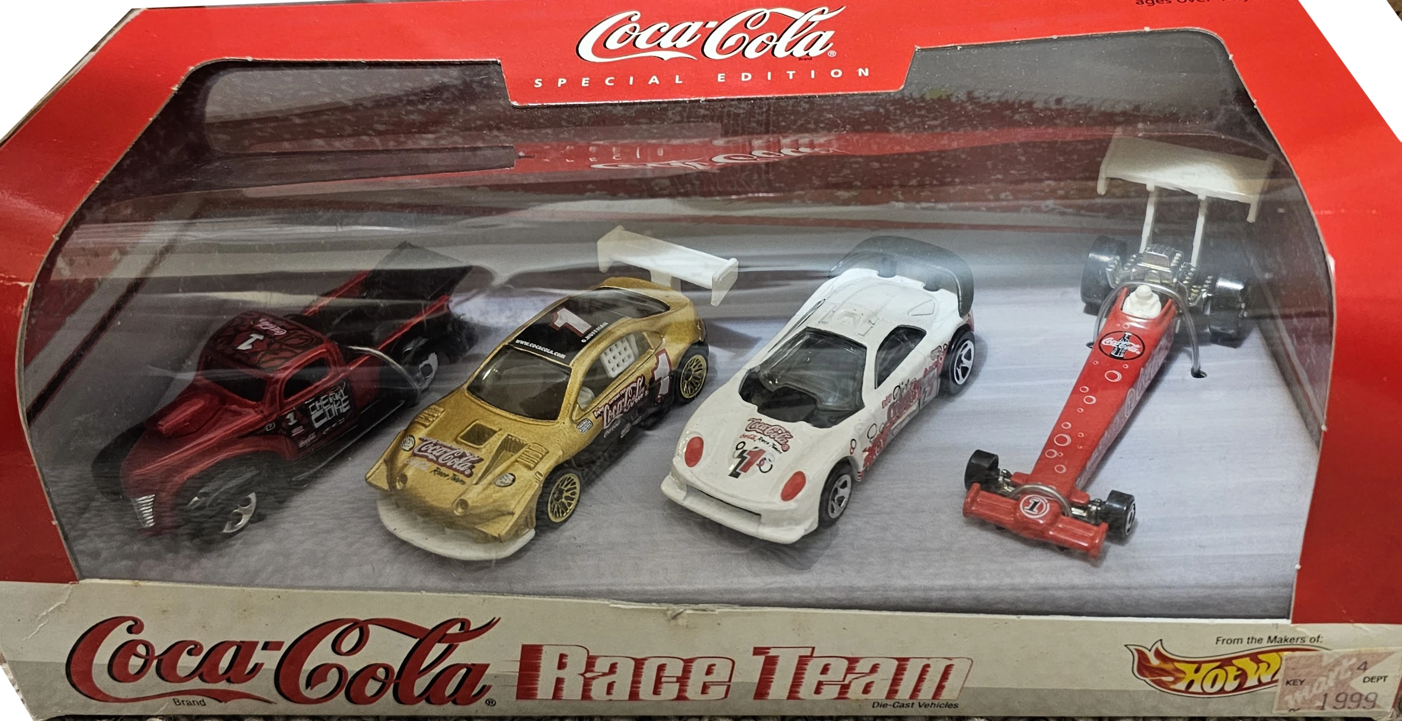 Coca-Cola Race Team 4-Car Set | Hot Wheels Wiki | Fandom